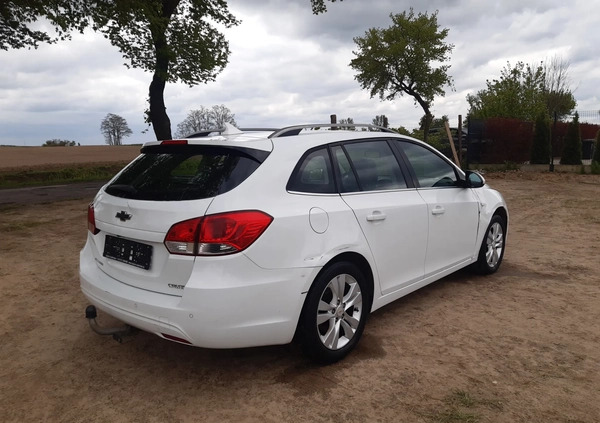 Chevrolet Cruze cena 13500 przebieg: 180000, rok produkcji 2012 z Trzemeszno małe 137